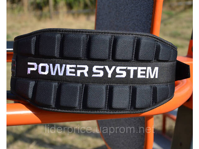 Пояс для важкої атлетики Power System PS-3230 Neo Power неопреновий Black/Red S, Оригінал! - Фото 6