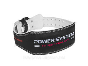 Пояс для важкої атлетики Power System PS-3100 Power шкіряний Black M, Оригінал!