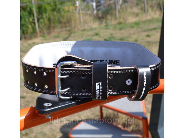 Пояс для важкої атлетики Power System PS-3100 Power шкіряний Black XL, Оригінал! - Фото 6