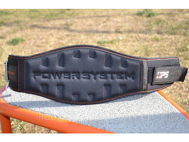 Пояс для важкої атлетики Power System PS-3205 Neo Flex неопреновий Black L, Оригінал! - Фото 7