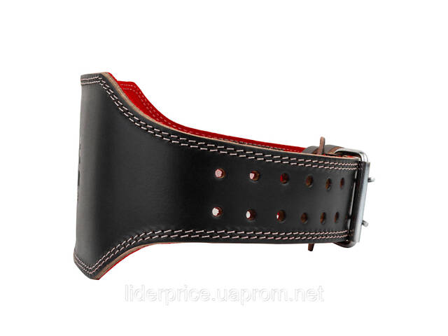 Пояс для важкої атлетики Power System PS-3030 Elite Edition шкіряний Black L, Оригінал! - Фото 4