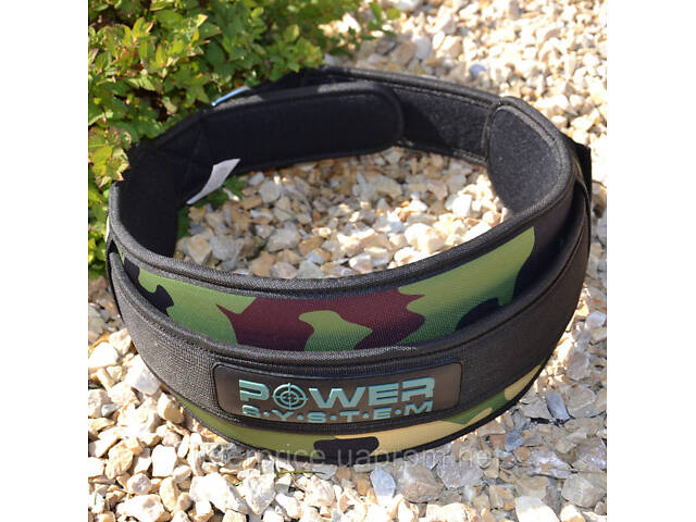 Пояс для важкої атлетики Power System PS-3220 Predator неопреновий Камуфляж S, Оригінал! - Фото 8