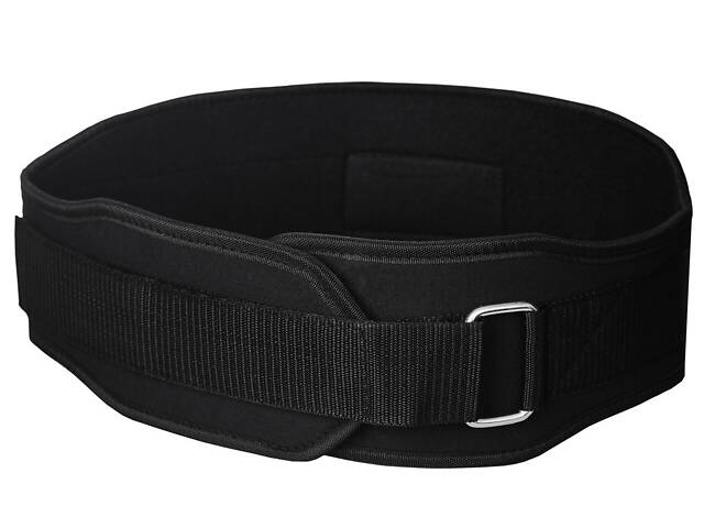 Пояс для важкої атлетики PowerPlay 5535 неопреновий Чорний XL - Фото 2