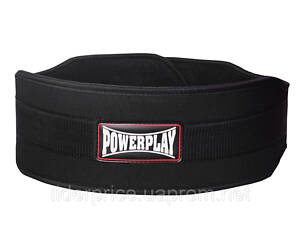 Пояс для важкої атлетики PowerPlay 5535 неопреновий Чорний XL, Оригінал!