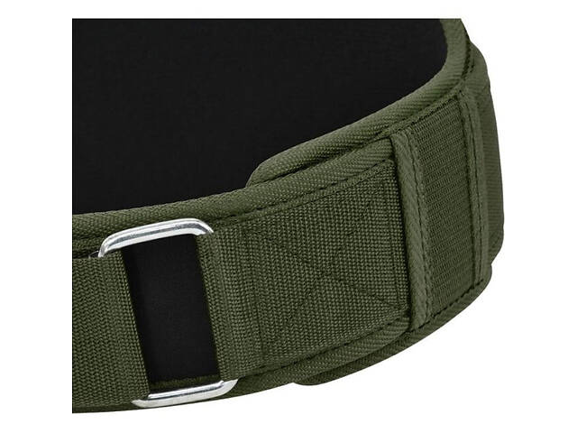 Пояс для важкої атлетики RDX RX5 Double Belt неопреновий Army Green S - Фото 7