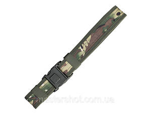 Пояс жёсткий разгрузочный армейский тактический ремень (синтетический, Мультикам) ширина 5см, макс.длина 110см ms