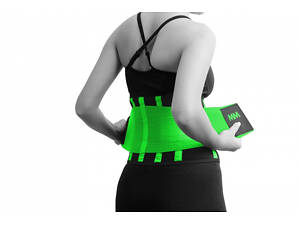 Пояс компресійний MadMax MFA-277 Slimming belt Black/neon green S
