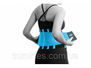 Пояс компресійний MadMax MFA-277 Slimming belt Black/turquoise M