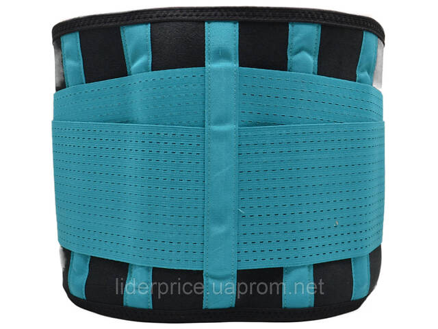 Компрессионный пояс MadMax MFA-277 Slimming belt Black/turquoise S, Оригинал! - Фото 5