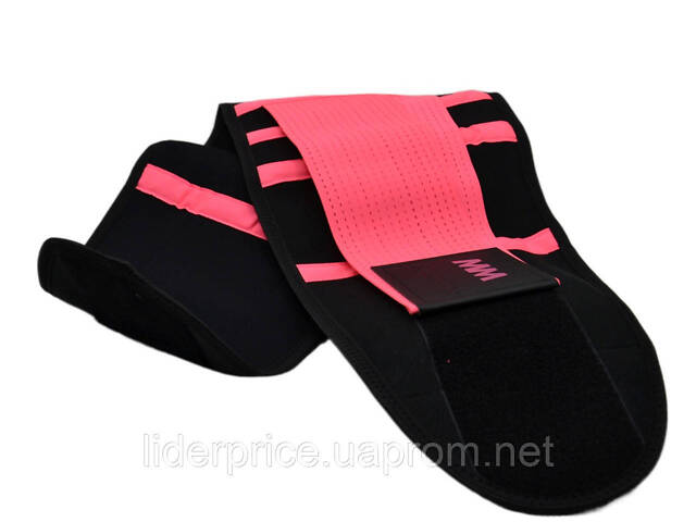 Пояс компресійний MadMax MFA-277 Slimming belt Black/neon pink L , Оригінал! - Фото 8