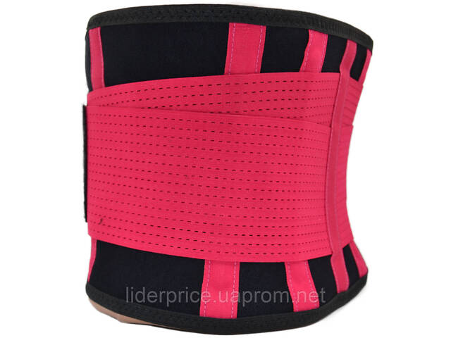 Пояс компресійний MadMax MFA-277 Slimming belt Black/rubine red L, Оригінал! - Фото 8