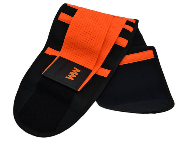 Пояс компресійний MadMax MFA-277 Slimming belt Black/neon orange S - Фото 8