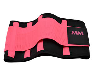 Пояс компресійний MadMax MFA-277 Slimming belt Black/neon pink S