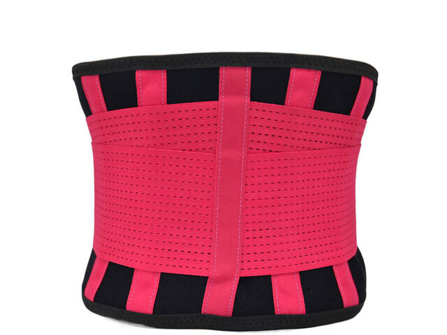 Пояс компресійний MadMax MFA-277 Slimming belt Black/rubine red S - Фото 5