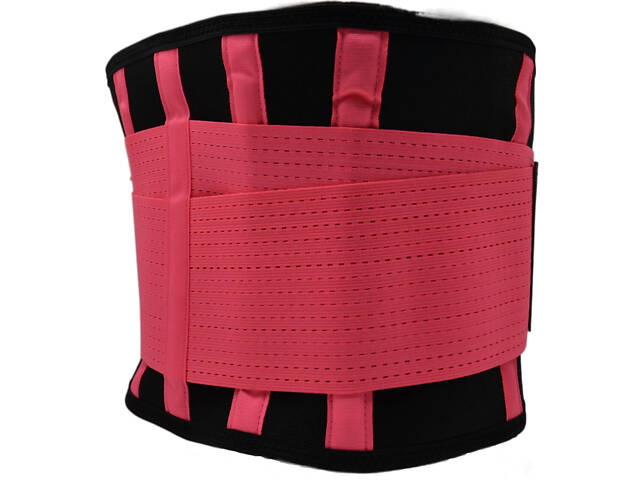 Пояс компресійний MadMax MFA-277 Slimming belt Black/rubine red S - Фото 6