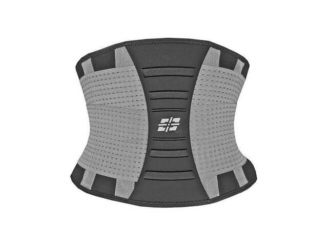 Пояс-корсет для підтримки спини Power System PS-6031 Waist Shaper Grey S/M