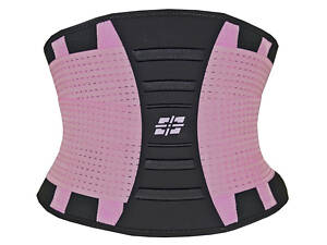 Пояс-корсет для підтримки спини Power System PS-6031 Waist Shaper Pink S/M