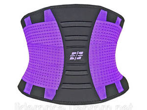 Пояс-корсет для підтримки спини Power System PS-6031 Waist Shaper Purple L/XL