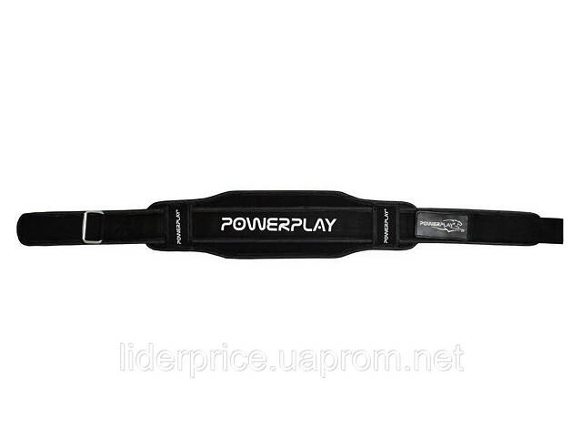 Пояс неопреновий для важкої атлетики Power Play 5546 Black L, Оригінал! - Фото 3