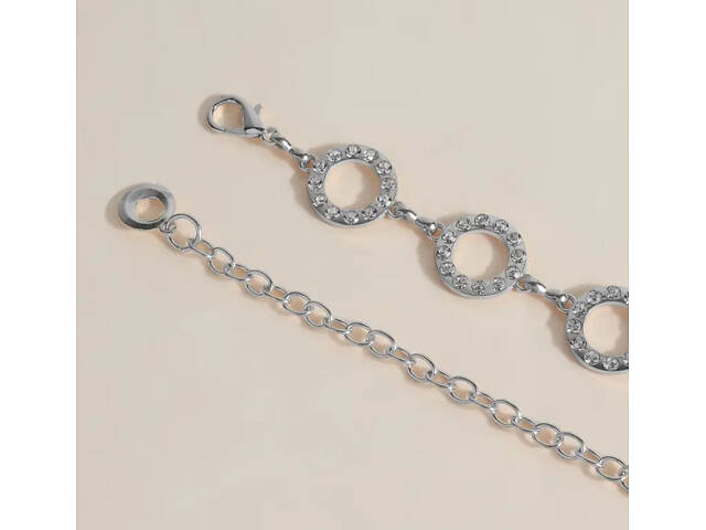 Пояс цепочка Milena silver - Фото 2