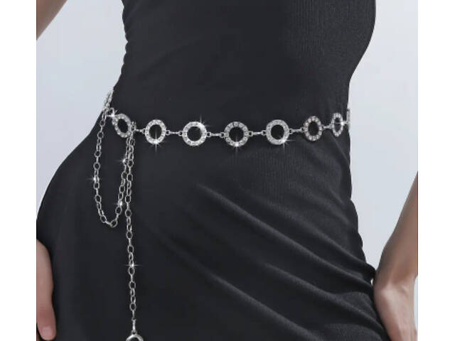 Пояс цепочка Milena silver - Фото 3