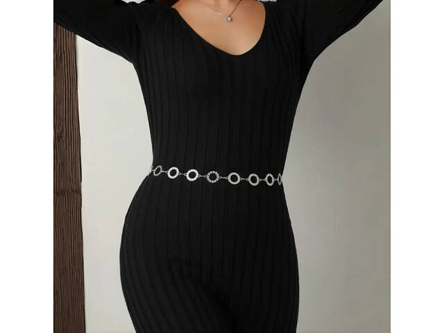 Пояс цепочка Milena silver - Фото 5