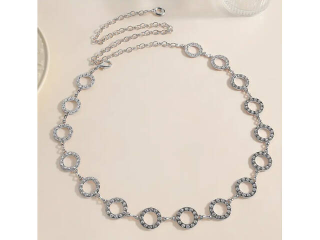 Пояс цепочка Milena silver - Фото 6