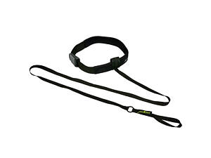 Поясной тренажер для плавания MadWave BELT TRAINER M077105 210 см Черный