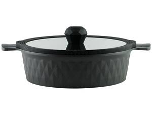 PR-6004 Жаровня 'BLACK ICE' PEPPER (GREBLON C2) 4,2л. 28x8,5 см.