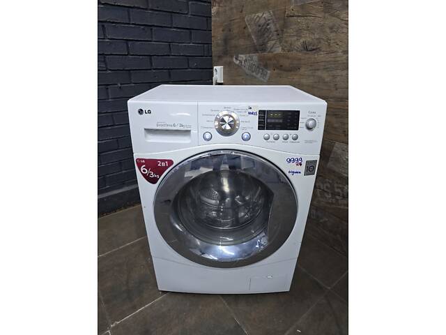 Стиральная машина с функцией сушильной 2в1 LG F1203CDP Direct Drive хорошее состояние на 100% рабочая гарантия доставка. - Фото 1