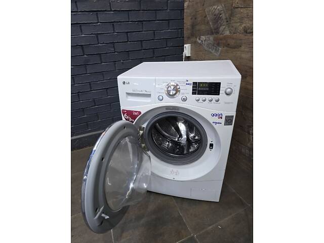 Стиральная машина с функцией сушильной 2в1 LG F1203CDP Direct Drive хорошее состояние на 100% рабочая гарантия доставка. - Фото 2