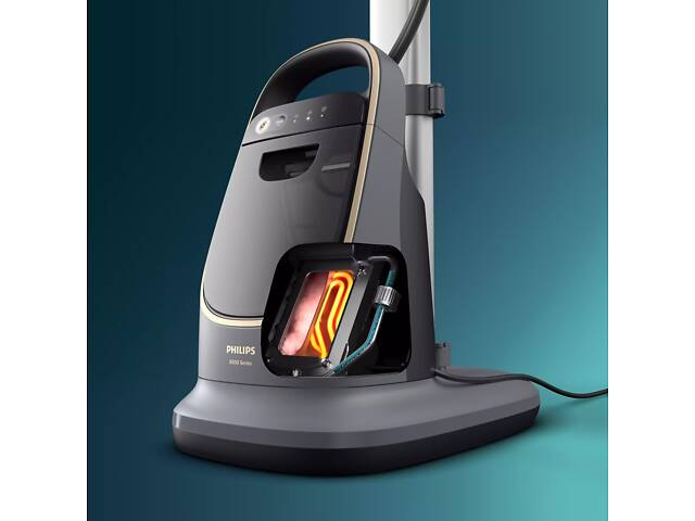 Прасувальна система PHILIPS All-In-One 8500, 2200Вт, 1200мл, паровий удар -300гр, верт. відпарювання, керам. підошва, сі - Фото 9