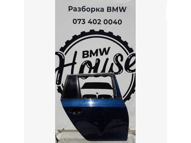 Правая задняя дверь (синяя) BMW E61 41527158502