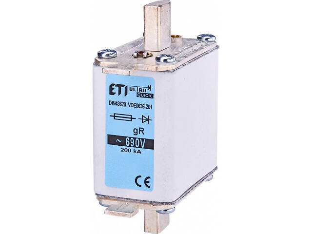 Запобіжник ножовий з плавкою вставкою NH000 63A gR [4721212] M000UQ2 ETI - Фото 1