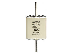 Предохранитель ножевой с плавкой вставкой NH2 160A gG [A0050010034] АСКО