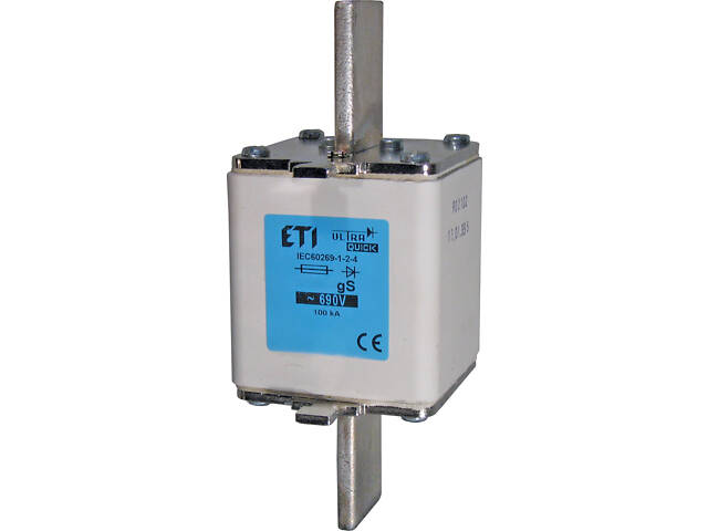 Запобіжник ножовий з плавкою вставкою NH2 450A gS [4724232] M2 ETI - Фото 1