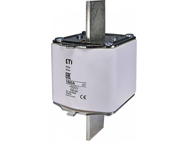 Запобіжник ножовий з плавкою вставкою NH4a 1600A gG для тримачів HVL [4116120] NV-NH ETI - Фото 1