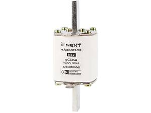 Предохранитель ножевой с плавкой вставкой NT2 315А gG [i0760061] e.fuse.nt2.315 E.NEXT