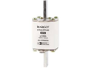 Предохранитель ножевой с плавкой вставкой NT2 63А gG [i0760070] e.fuse.nt2.63 E.NEXT
