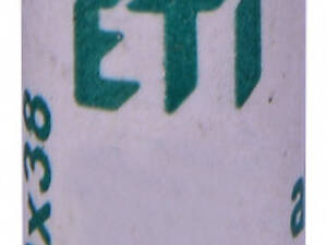 Запобіжник циліндричний плавкий 2A аМ 10x38мм [2621001] CH ETI