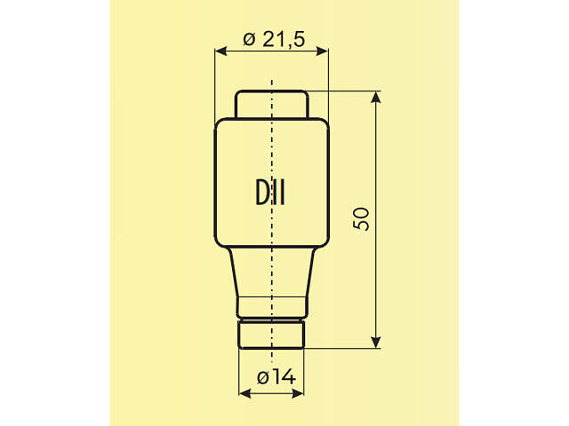 Запобіжник циліндричний плавкий 30А gR E27 [4322008] D UQ ETI - Фото 2
