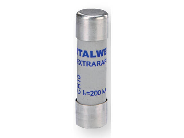 Предохранитель цилиндрический плавкий 8A aR 10x38мм [2625006] CH UQ ETI