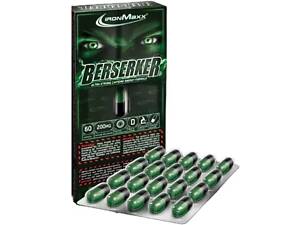 Предтренировочный комплекс IronMaxx Berserker 60 капс коробка (1091-815 520)