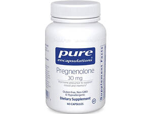 Прегненолон Pure Encapsulations Pregnenolone 30 мг 60 капс
