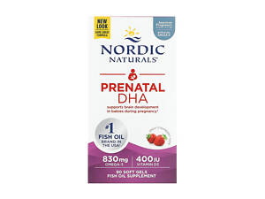 Prenatal DHA - 90 softgels Strawberry