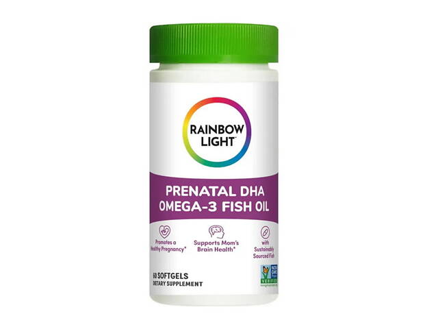 Prenatal DHA Omega-3 Fish Oil (60 sgels) - Фото 1 Prenatal DHA Omega-3 Fish Oil (60 sgels) - Фото 1
