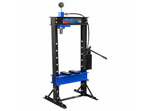 Пресс гидравлический 20т напольный с двойным выносным насосом (быстро/медленно) FORSAGE F-20001