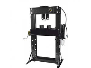 Пресс гидравлический напольный 50т, ручной/пневмо привод (рабочая высота: 0-865мм, рабочая ширина: 645мм,