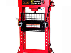 Пресс пневмогидравлический 75т GTM TY75021 с манометром (32938)