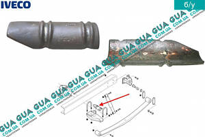 Прижимная планка крепления рессоры ( пластина / кронштейн стремянки ) 500322052 Iveco / ИВЕКО DAILY II 1989-1999 / ДЭЙЛИ